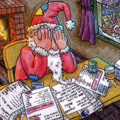 The Credit Crunch hits the North Pole